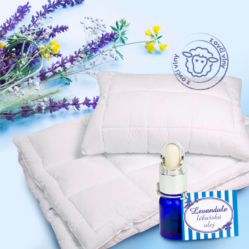 SET Celoroční přikrývka + prošívaný polštář s vnitřním polštářkem SET Celoroční přikrývka + prošívaný polštář s vnitřním polštářkem