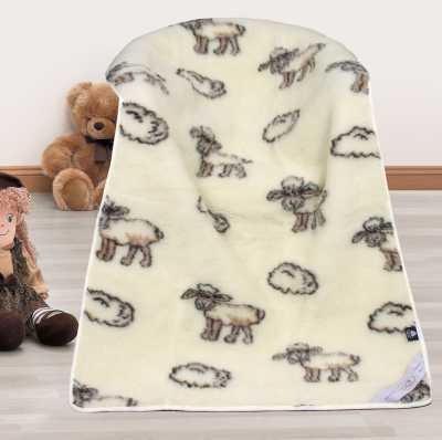 Dětská deka ovečka – Evropské Merino 450 g/m2 Dětská deka ovečka – Evropské Merino 450 g/m2