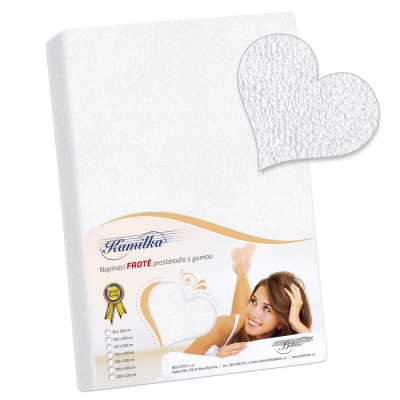 Froté prostěradlo bílá Bellatex 180 g Froté prostěradlo bílá Bellatex 180 g