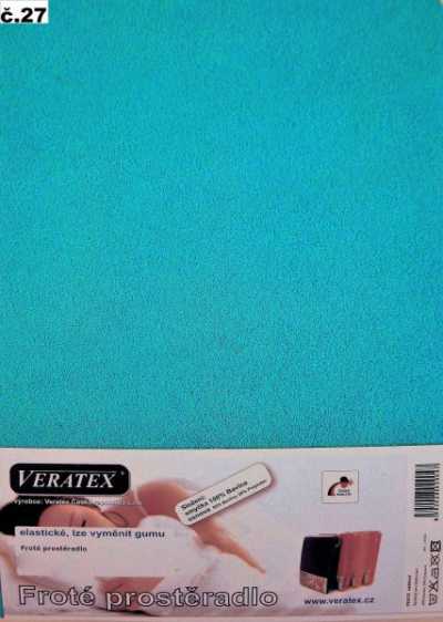 Froté prostěradlo oceán Veratex 210 g Froté prostěradlo oceán Veratex 210 g