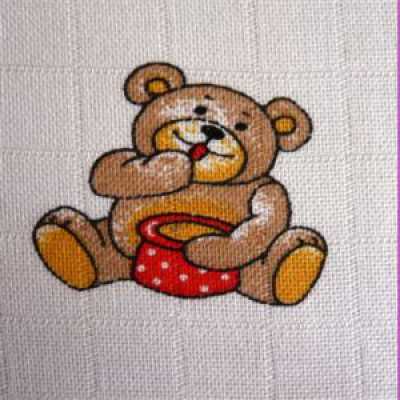 Libštátské pleny potisk Brumla 70×70 cm – 1 ks Libštátské pleny potisk Brumla 70×70 cm – 1 ks